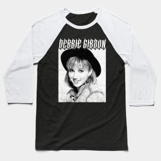 Debbie Gibson †† retro 80s Aesthetic Design Baseball T-Shirt